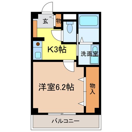 ヴィラ　ナカヤマの物件間取画像